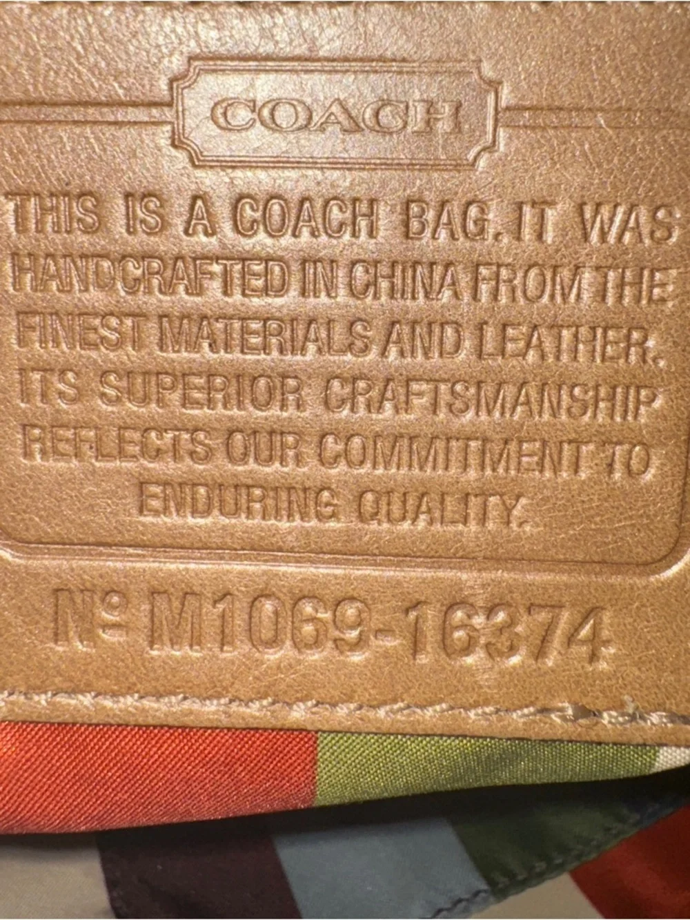 Coach Poppy Tan Shimmer Hobo Shoulder Bag Convertible Strap